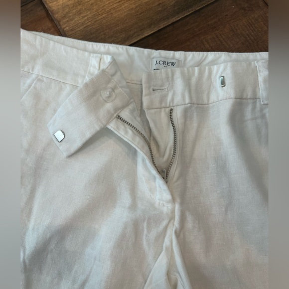 Sold out online! Women’s J.Crew white scalloped shorts. - Picture 5 of 6